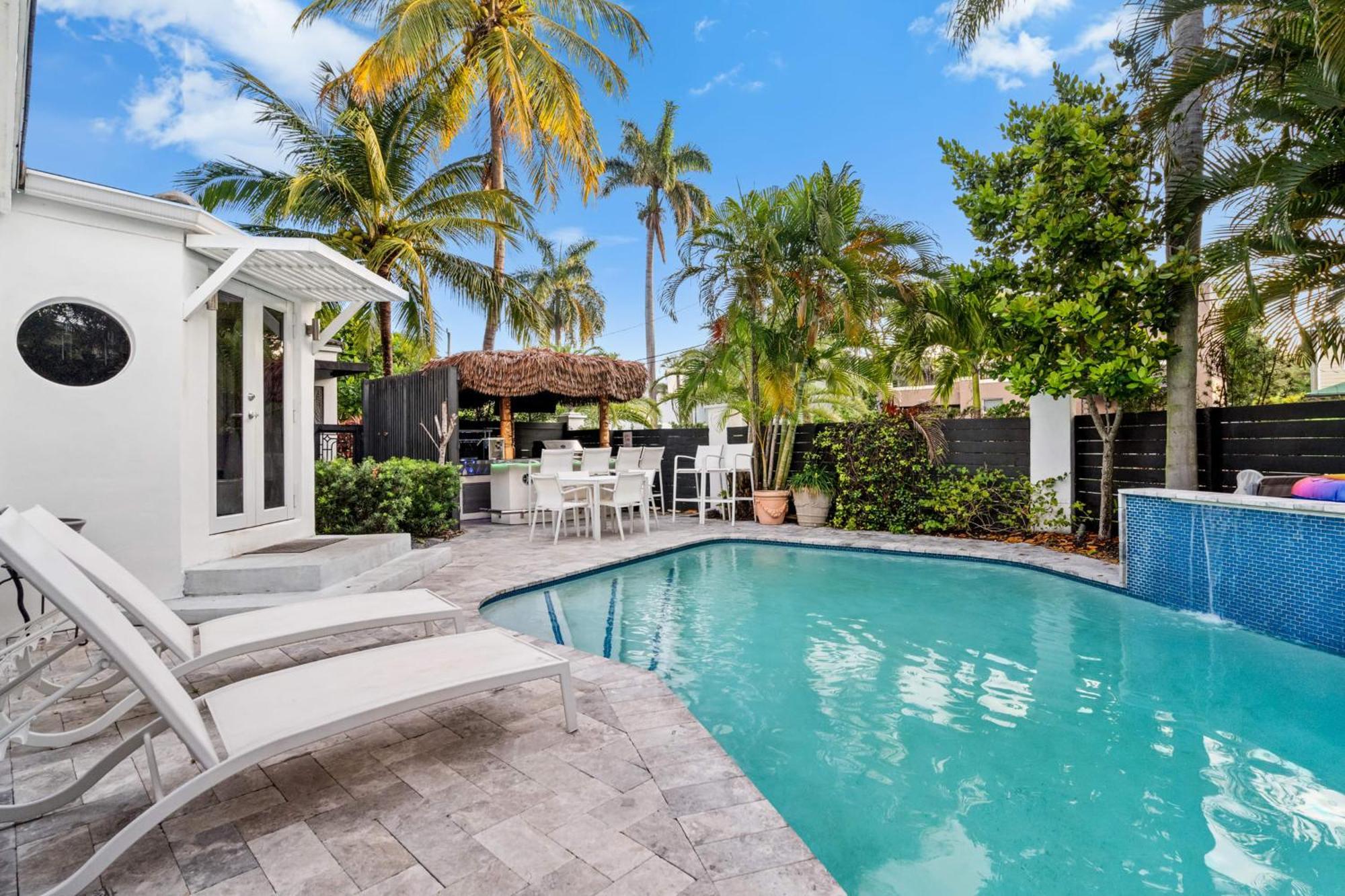 Private Oasis With Heated Pool Near Beach & Las Olas Villa Fort Lauderdale Dış mekan fotoğraf