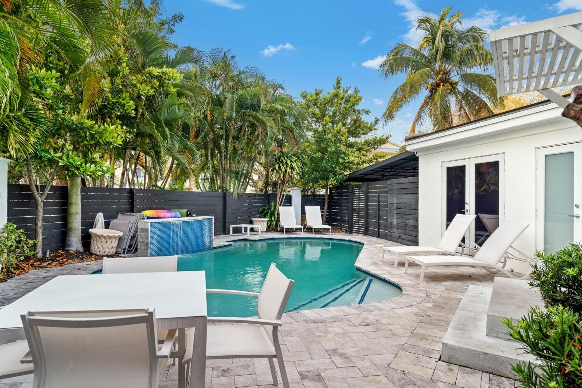 Private Oasis With Heated Pool Near Beach & Las Olas Villa Fort Lauderdale Dış mekan fotoğraf