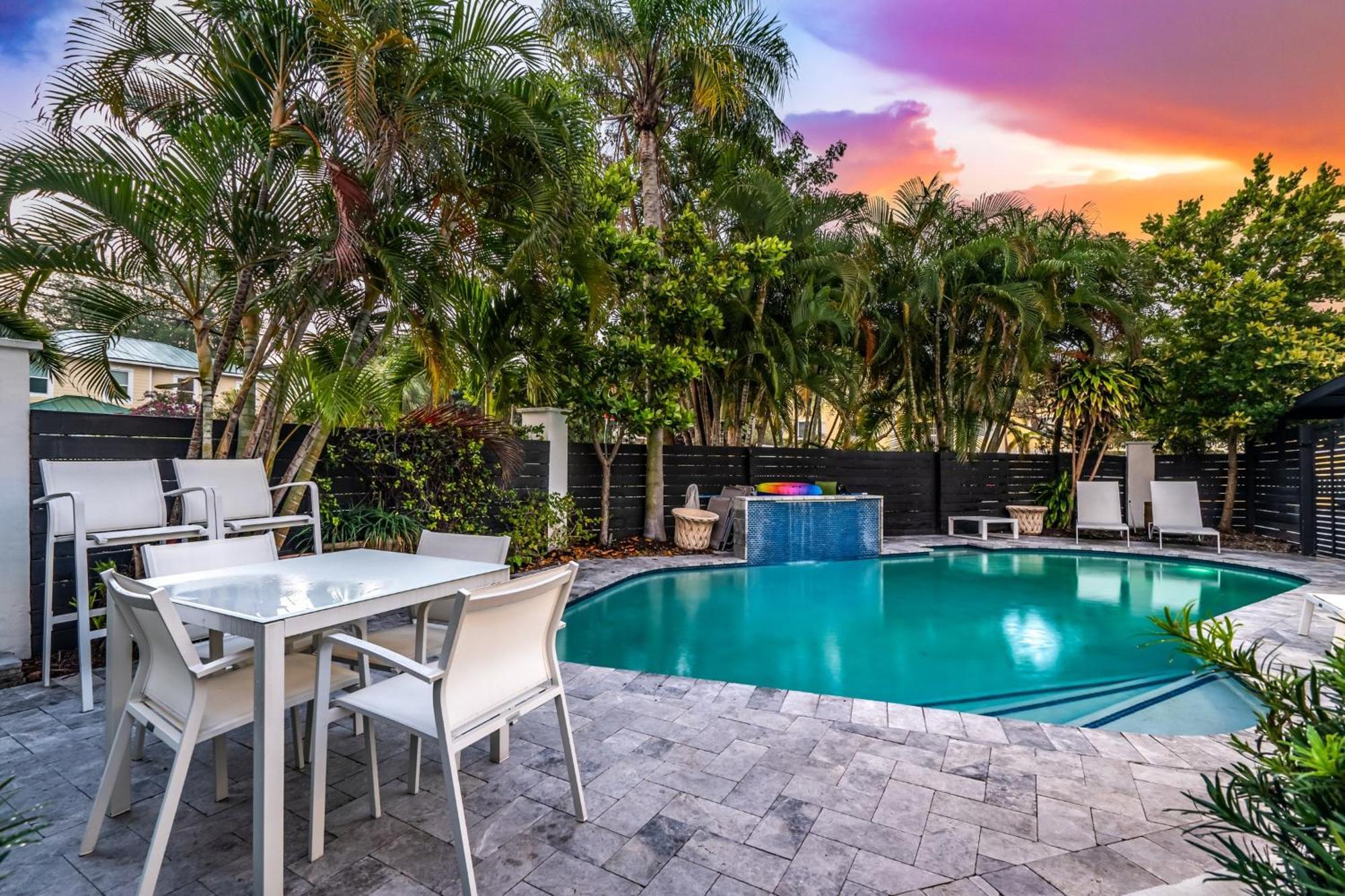 Private Oasis With Heated Pool Near Beach & Las Olas Villa Fort Lauderdale Dış mekan fotoğraf