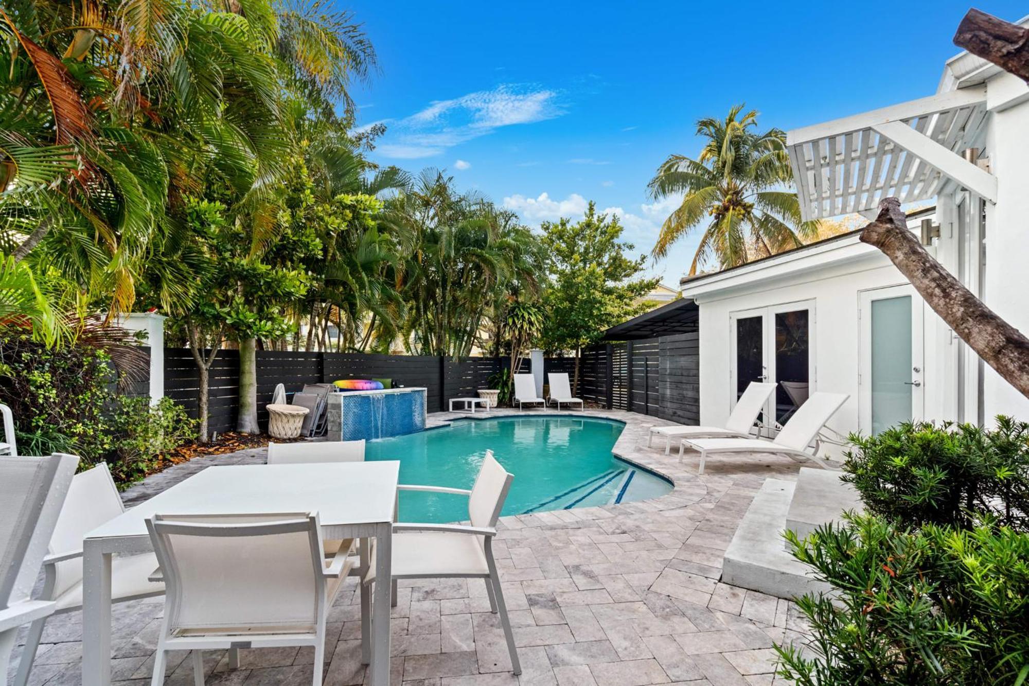 Private Oasis With Heated Pool Near Beach & Las Olas Villa Fort Lauderdale Dış mekan fotoğraf